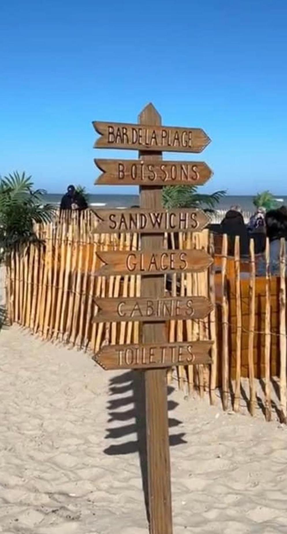 Studio Entre Mer Et Dunes Avec Balcon Vue Laterale Mer 50M Plage Pour 3 Pers Wifi Menage Compris Fort-Mahon-Plage Exteriör bild